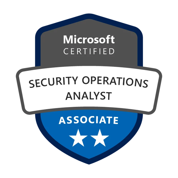 Badge Microsoft Certified: Security Operations Analyst Associate